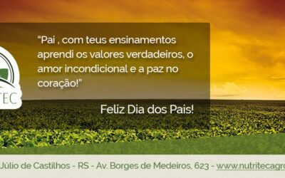 Feliz dia dos Pais